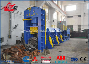 کیفیت  Customized Waste Car Metal Shear Baler For Waste Car Recycling Yards 5000mm Length Press Chamber کارخانه