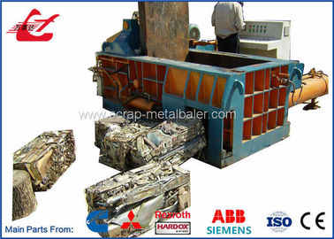 کیفیت  PLC Automatic Control Aluminum Can Compactor Machine , Scrap Steel Baler Machines 6500KG کارخانه