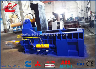 خرید موتور 25Mpa فلزی عدل بندی دستگاه پرس، آهن قراضه بازیافت ماشین آلات 250 × 250mm است بیل حجم online manufacture