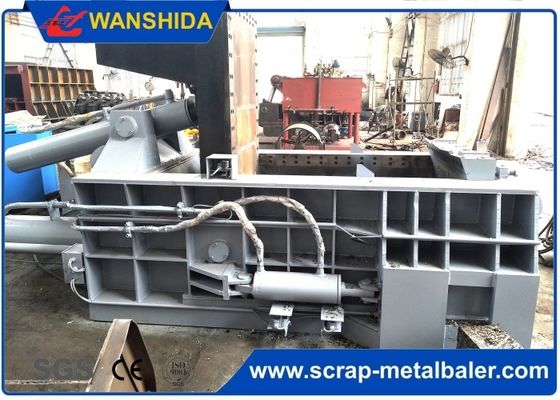 خرید 250ton Hydraulic Scrap Metal baling machine with Side push out type and PLC automatic control online manufacture