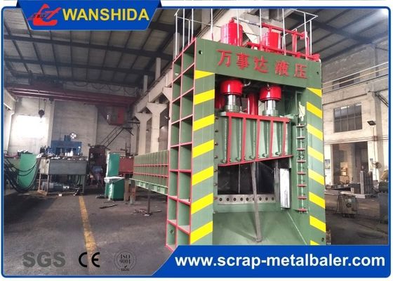 ماشین تراش گانتری 154kW برای پردازش زباله های سنگین فولاد با نیروی برش 630 تن