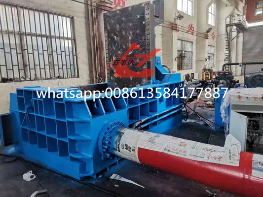 دستگاه پرس ضایعات فلزی هیدرولیک 200 تنی با کنترل PLC