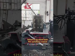 پرس‌کننده و فشرده‌ساز هیدرولیکی ضایعات فلزی وانشیدا، کنترل خودکار PLC با نوع چرخش