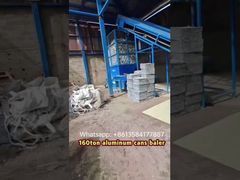 دستگاه پرس عدل زنی قوطی آلومینیومی 160 تن